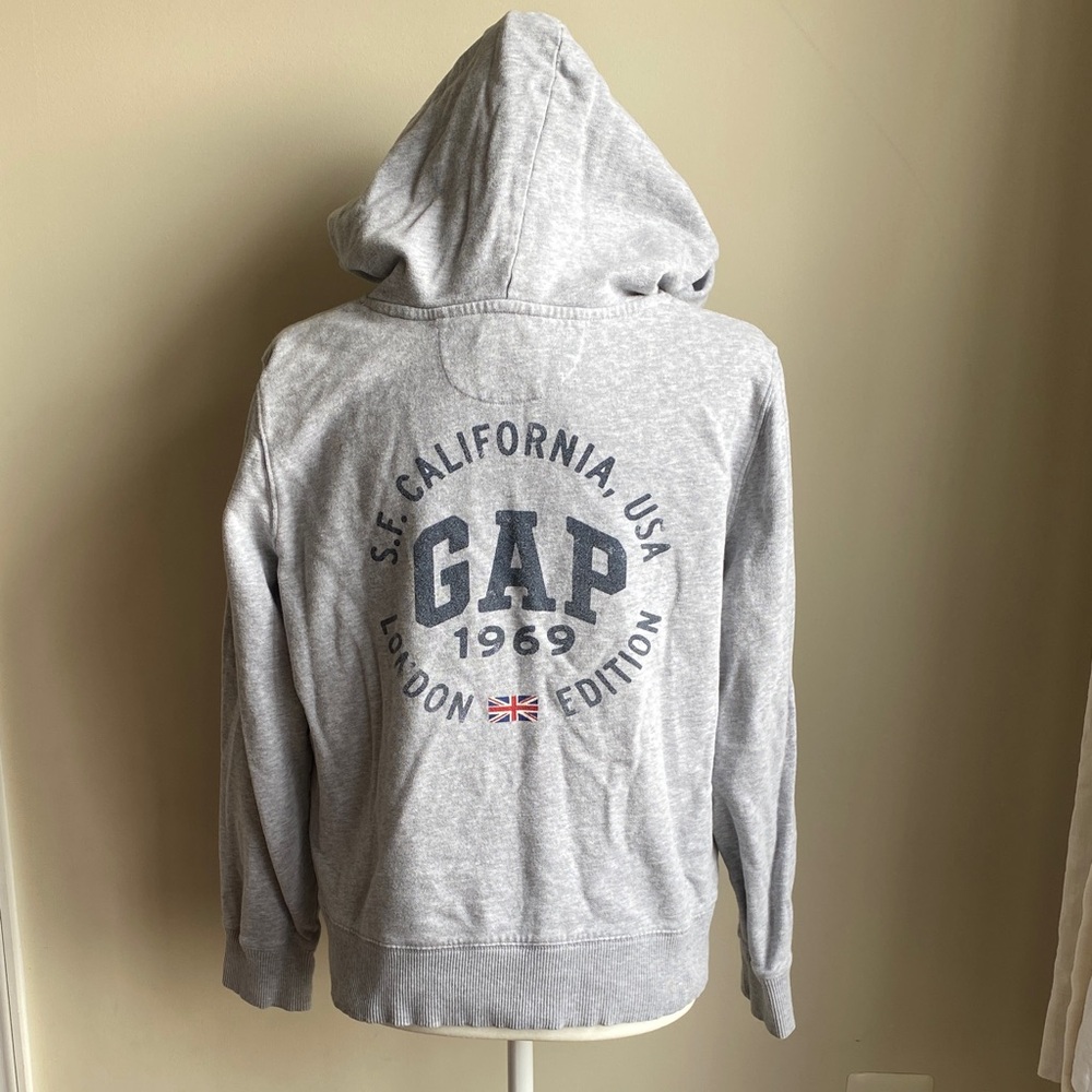 4/$20 GAP London Edition Boxy 100% Cotton Hoodie Slight Crop